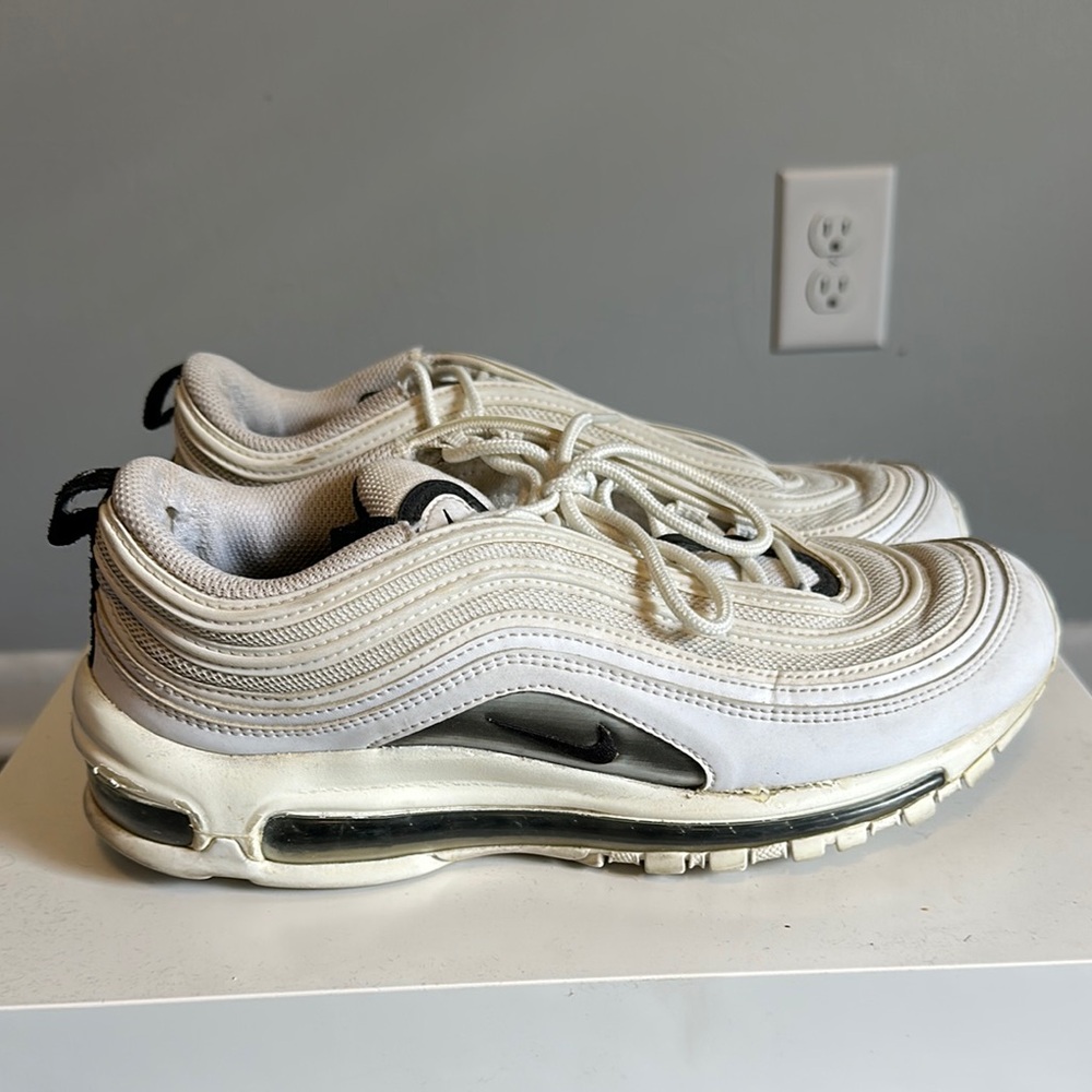 Nike Air Max 97 Cream and Black Sneakers